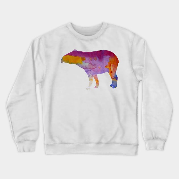 Tapir Crewneck Sweatshirt by BittenByErmines